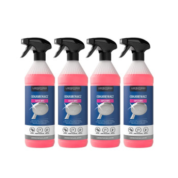 D-LUX Odkamieniacz 1000 ml - Zestaw 4 Butelek z Rabatem i Darmową Wysyłką