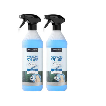 D-LUX - Powierzchnie szklane i szyby 1000 ml - Zestaw 2 butelek z rabatem