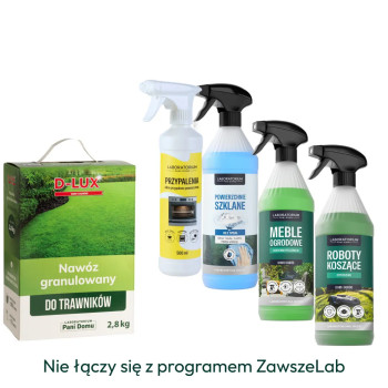 Zestaw Letnia pielęgnacja robota koszącego i ogrodu z nawozem do trawników z 1 zł, rabatem i darmową wysyłką