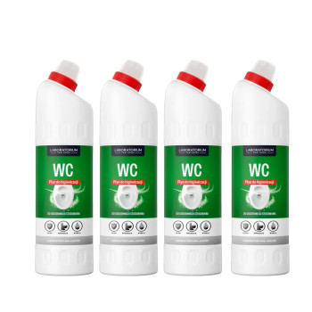WC Płyn do higienizacji 1l - Zestaw 4 butelek z rabatem