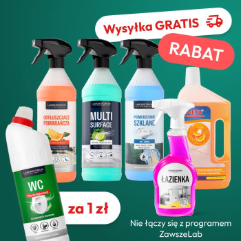 Zestaw Czysta Codzienność z Rabatem, Darmową Wysyłką i Płynem do higienizacji za 1zł