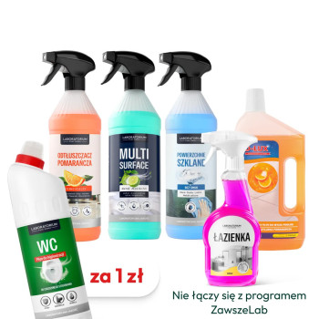 Zestaw Czysta Codzienność z Rabatem, Darmową Wysyłką i Płynem do higienizacji za 1zł