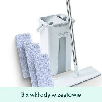 Zestaw Mop Kompaktowy + Zapasowy Wkład