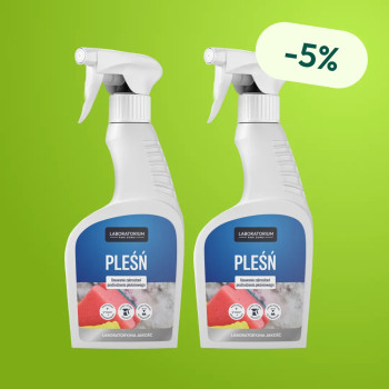 D-LUX Płyn do Pleśni 500 ml - Zestaw 2 butelek z rabatem i Darmową Wysyłką