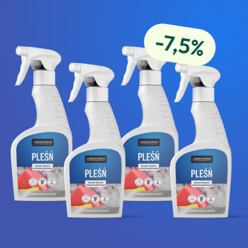D-LUX Płyn do Pleśni 500 ml - Zestaw 4 butelek z rabatem i Darmową Wysyłką