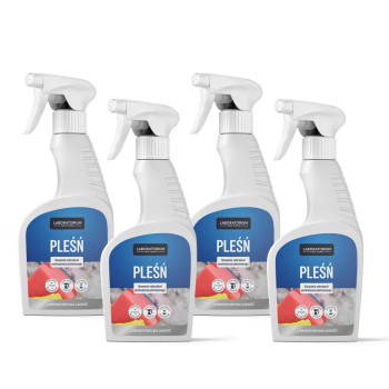 D-LUX Płyn do Pleśni 500 ml - Zestaw 4 butelek z rabatem i Darmową Wysyłką