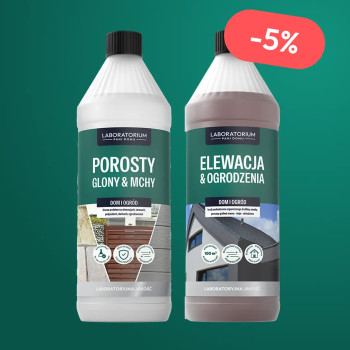 Zestaw do czyszczenia ogrodzeń z betonu z rabatem