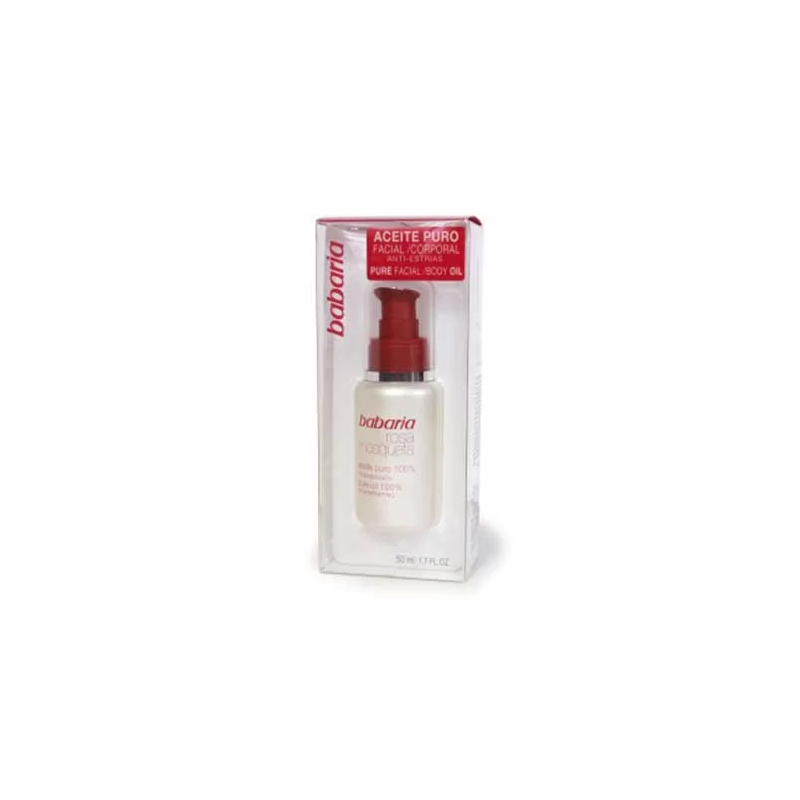 Babaria – 100% naturalny olejek do twarzy z róży piżmowej 50 ml Babaria – 100% naturalny olejek do twarzy z róży piżmowej 50 ml