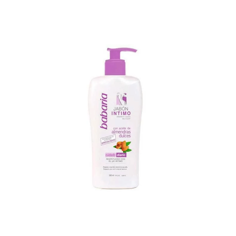 Babaria - Mydło w płynie do higieny intymnej - słodkie migdały 300 ml Babaria - Mydło w płynie do higieny intymnej - słodkie migdały 300 ml