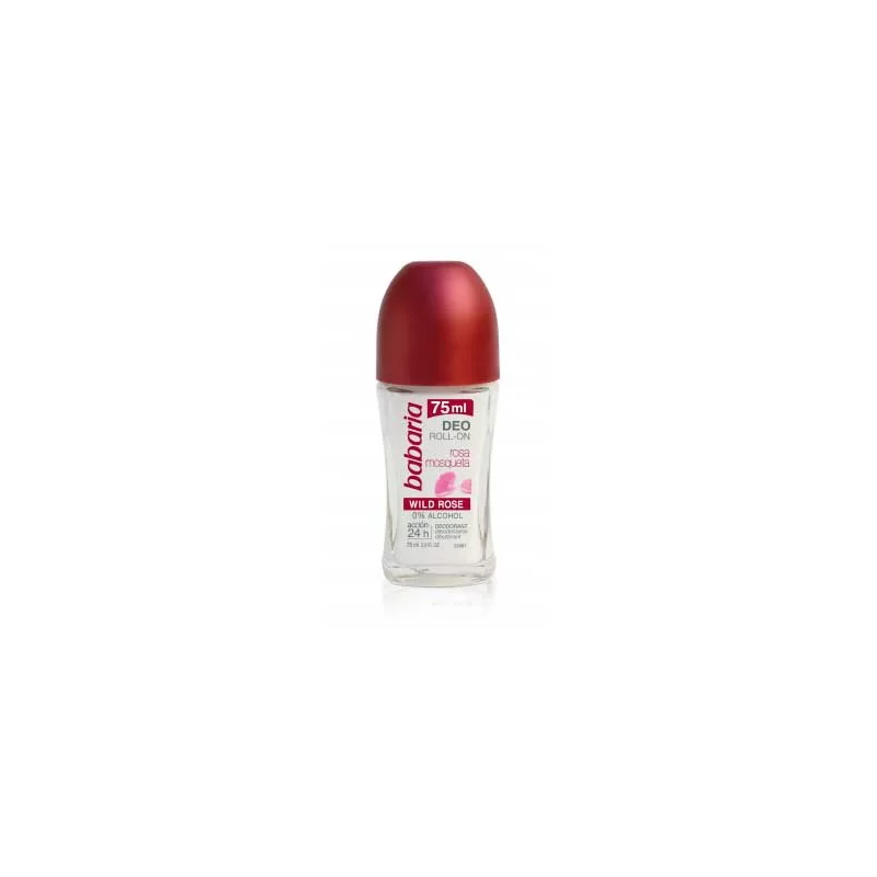 Babaria - Roll-on na bazie olejku z róży piżmowej 75 ml Babaria - Roll-on na bazie olejku z róży piżmowej 75 ml