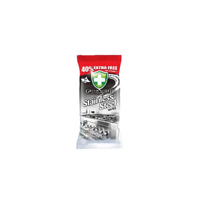 Green Shield 70 Szt. Chusteczki stali nierdzewnej Green Shield 70 Szt. Chusteczki stali nierdzewnej
