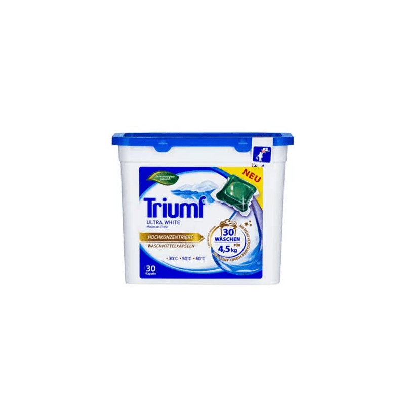 Triumf - Kapsułki do prania do bieli 30 szt. Triumf - Kapsułki do prania do bieli 30 szt.