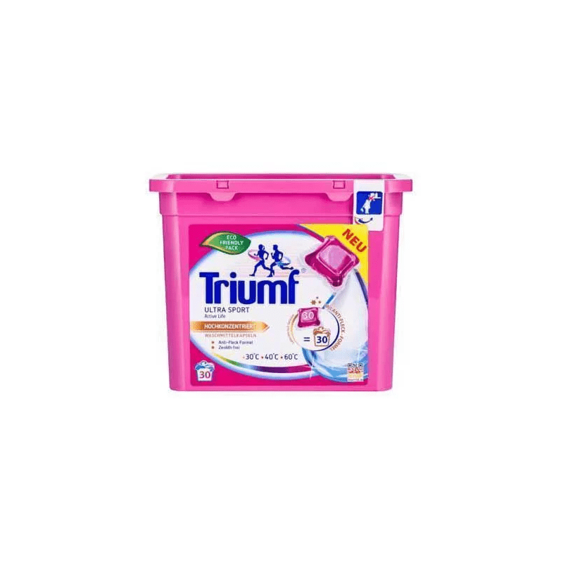 Triumf - Kapsułki do prania Sport 30 szt. Triumf - Kapsułki do prania Sport 30 szt.