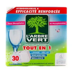 Larbre Vert – All in One ekologiczne tabletki do zmywarki 30 szt.