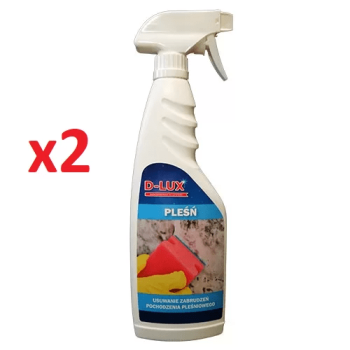 D-LUX Płyn do Pleśni 750 ml - 2 butelki + Bonus