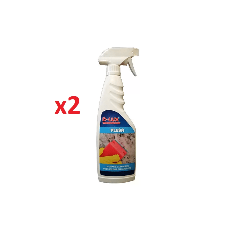 D-LUX Płyn do Pleśni 750 ml - 2 butelki D-LUX Płyn do Pleśni 750 ml - 2 butelki