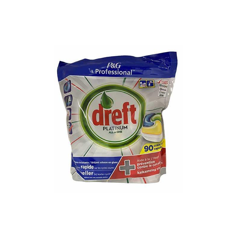 Dreft - Kapsułki do zmywarki 90 szt. - Citrus Dreft - Kapsułki do zmywarki 90 szt. - Citrus