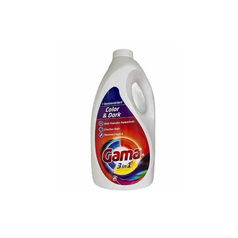 Gama (Vizir) - Żel do prania kolor&dark 5 L Gama (Vizir) - Żel do prania kolor&dark 5 L