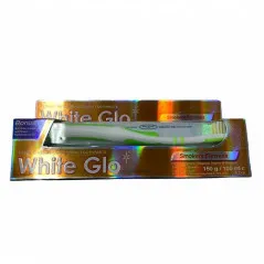 White Glo - Smokers Formula wybielająca pasta do zębów dla palaczy 100ml + szczoteczka