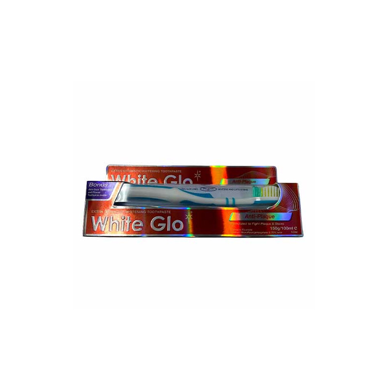 White Glo - Antiplaque pasta do zębów 100ml White Glo - Antiplaque pasta do zębów 100ml