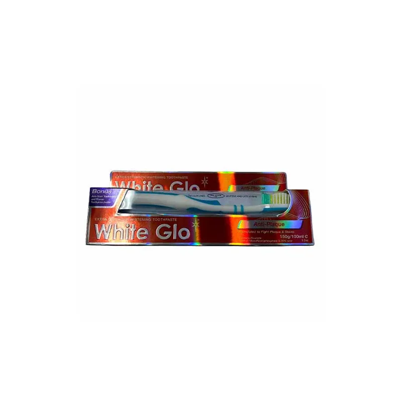 White Glo - Antiplaque pasta do zębów 100ml White Glo - Antiplaque pasta do zębów 100ml