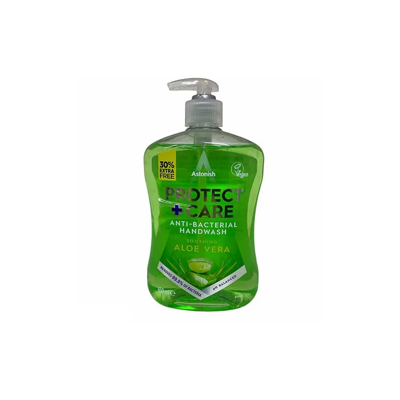 Astonish - Mydło w płynie - antybakteryjne 650 ml - Aloe Vera