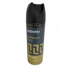 Babaria -  Dezodorant w sprayu dla mężczyzn Black Gold