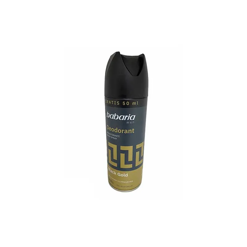 Babaria -  Dezodorant w sprayu dla mężczyzn Black Gold