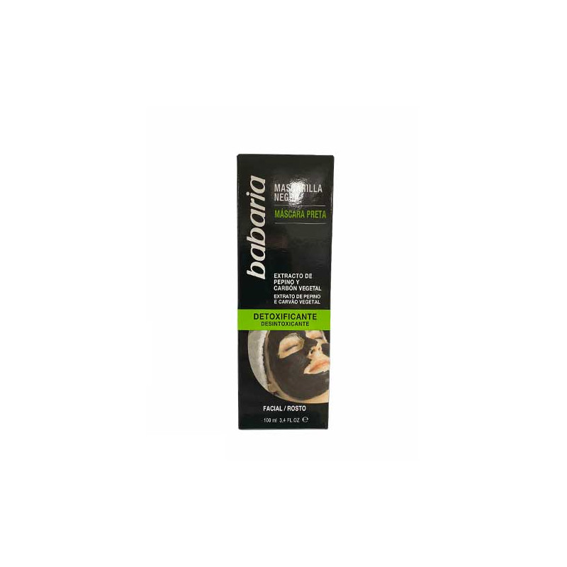 Babaria - Maseczka Detox z Węglem Aktywnym 100 ml Babaria - Maseczka Detox z Węglem Aktywnym 100 ml