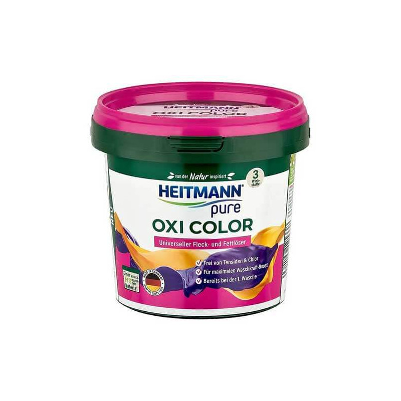 Heitmann - Odplamiacz OXI Color 750g Heitmann - Odplamiacz OXI Color 750g