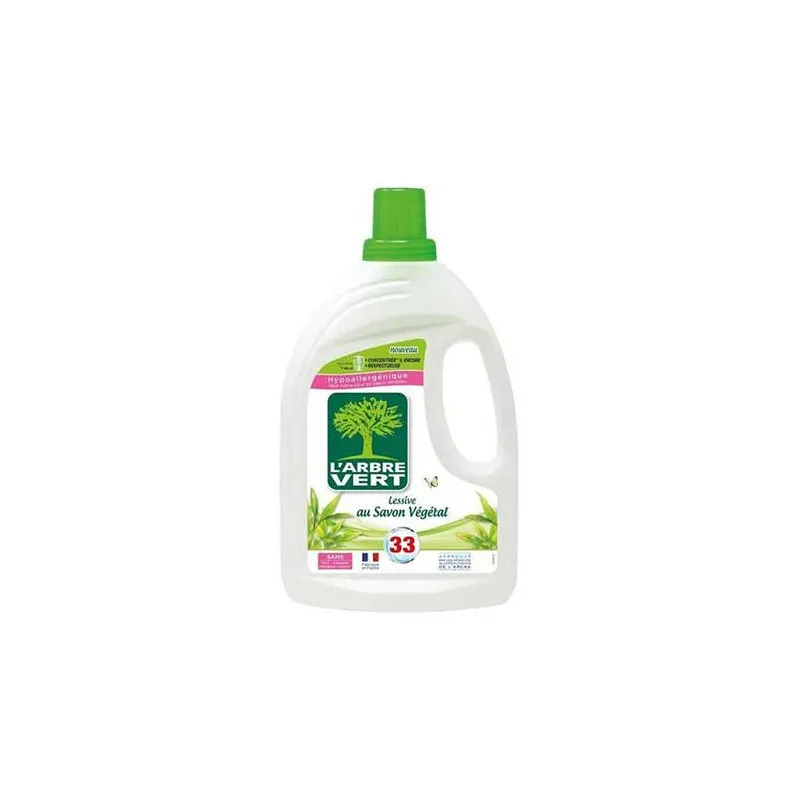 Larbre Vert - Żel do prania z mydłem roślinnym 1,5L