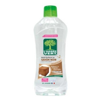 Larbre Vert - Czarne mydło płyn uniwersalny 1 L