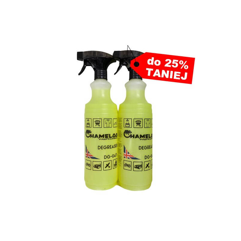 Chameloo 1L Spray Degreaser - odtłuszczacz - Zestaw 2 butelek z rabatem Chameloo 1L Spray Degreaser - odtłuszczacz - Zestaw 2 butelek z rabatem
