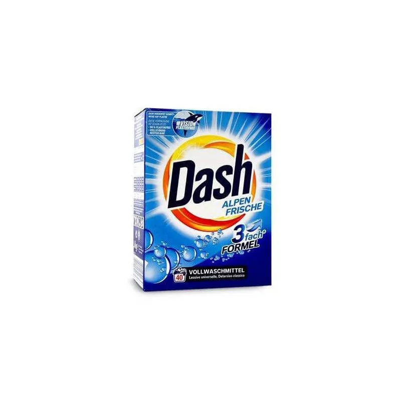 Dash - Proszek do prania Alpejska Świeżość 2,6 kg