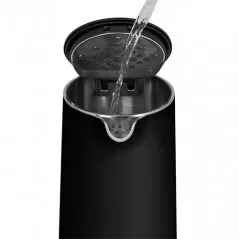 Concept - Czarny Czajnik ze stali nierdzewnej 1,5 l Salt & Pepper RK3300