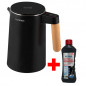 Concept - Czarny Czajnik Elektryczny Ze Stali 1,5 L Salt & Pepper Concept RK3301 + prezent odkamieniacz Heitmann
