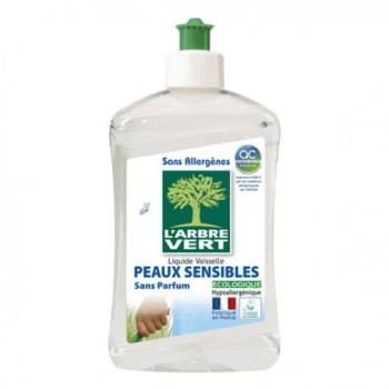 Larbre Vert - 2w1 płyn do mycia naczyń/mydło Sensitive 500 ml