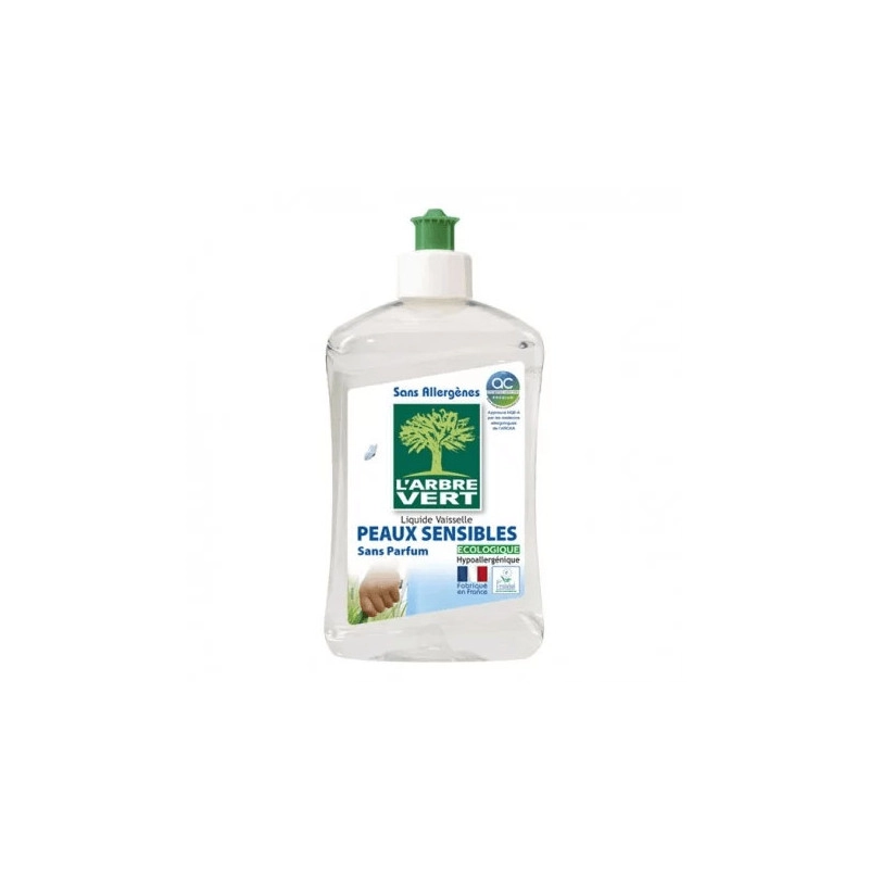 Larbre Vert - 2w1 płyn do mycia naczyń/mydło Sensitive 500 ml