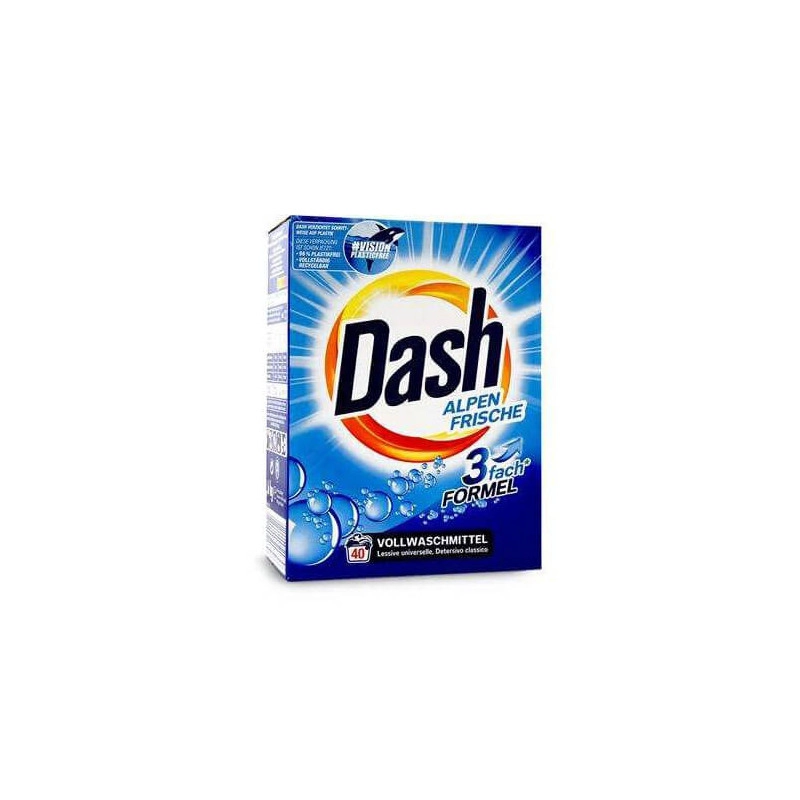 Dash - Proszek do prania Alpejska Świeżość 6 kg