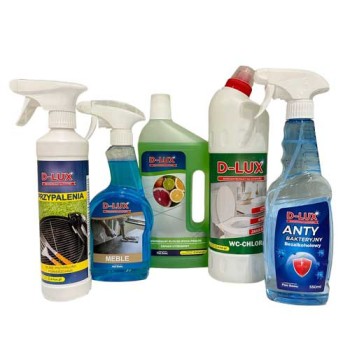 Zestaw podręczny 1 + D-LUX - D-LUX Antybakteryjny 550 ml z Darmową Wysyłką