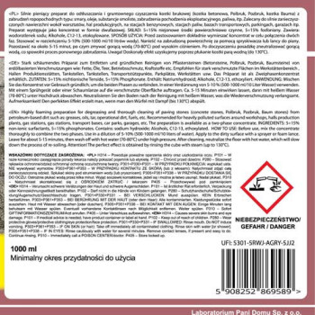 Środek do czyszczenia kostki brukowej - D-LUX - Kostka brukowa 1000 ml