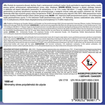 D-LUX Płyn do czyszczenia elewacji, ogrodzeń i dachów 1l