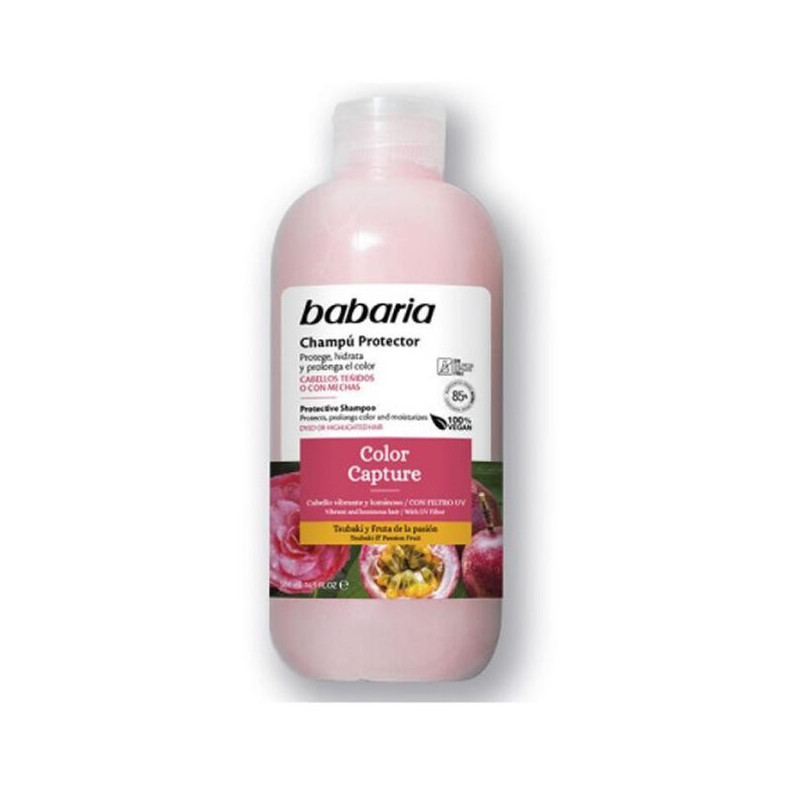 Babaria - Szampon Ochronny - Chroni, Nawilża I Przedłuża Kolor Do Włosów Farbowanych 500 ml Babaria - Szampon Ochronny - Chroni, Nawilża I Przedłuża Kolor Do Włosów Farbowanych 500 ml
