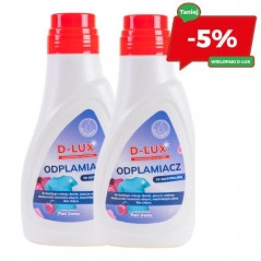 D-LUX Odplamiacz ze szczoteczką 250 ml  - Zestaw 2 Butelek z Rabatem