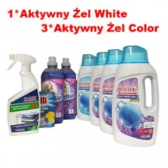 Zestaw Aktywne Pranie XL 3xColor +1xWhite Z Darmową Wysyłką I Rabatem