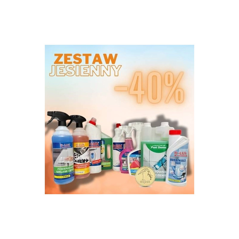 Zestaw JESIENNY z Gruntowne Czyszczenie za 1gr, z rabatem 40% i Darmową Wysyłką