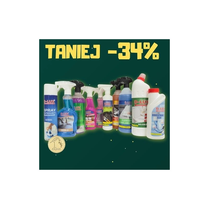 ZESTAW Blask Nowego Roku z rabatem 34%, spray do prasowania za 1gr i darmową Wysyłką