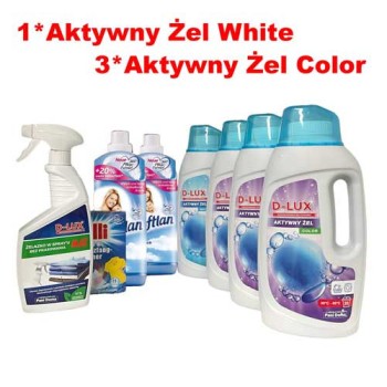 Zestaw Aktywne Pranie XL 3xColor +1xWhite Z Darmową Wysyłką I Rabatem