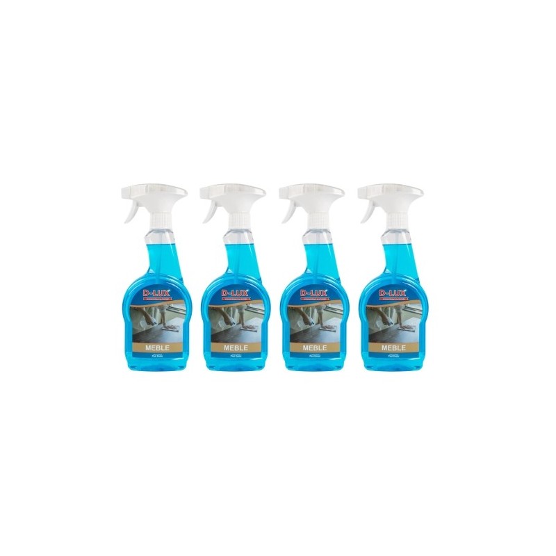D-LUX Meble 500 ml - Zestaw 4 butelek z rabatem i darmową wysyłką D-LUX Meble 500 ml - Zestaw 4 butelek z rabatem i darmową wysyłką