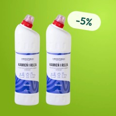 D-LUX Kamień i rdza 1l - Zestaw 2 butelek z rabatem